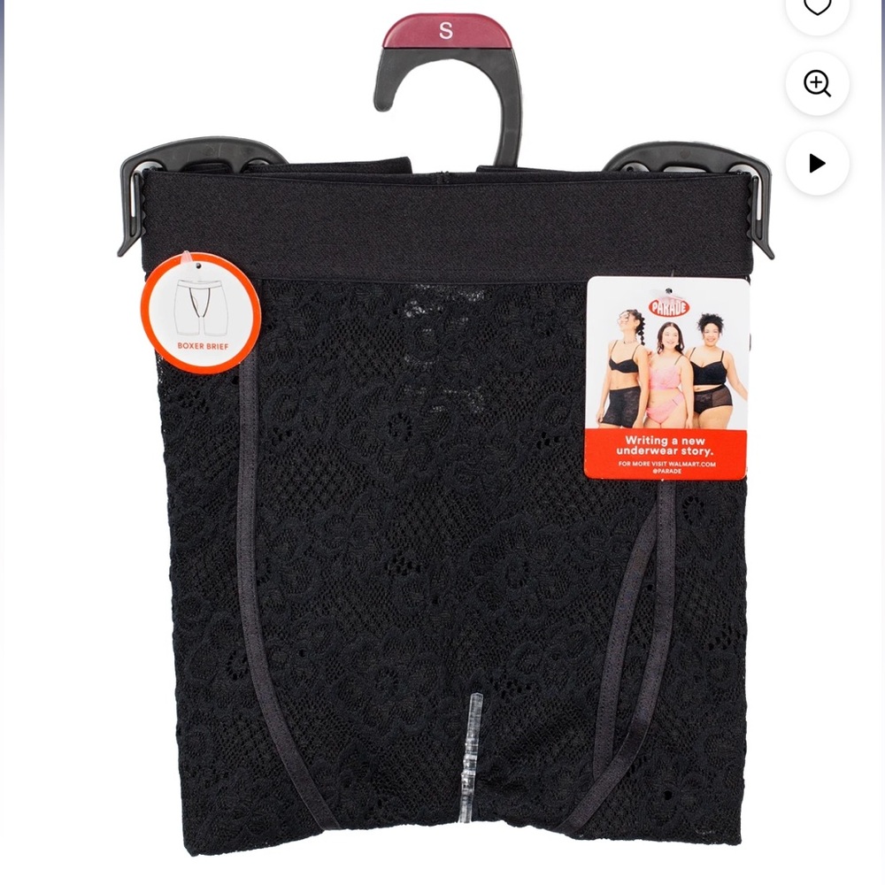 Black Lace Boxer Briefs